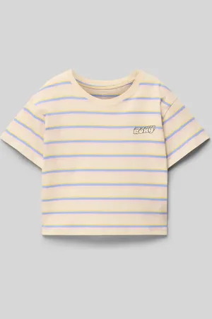 Roxy T-shirt z nadrukiem z logo model ‘NEVER SAW BLUE LIKE THAT’