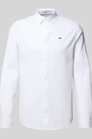 Tommy Hilfiger Koszula casualowa o kroju slim fit z tkaniny Oxford
