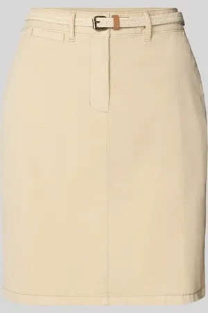 TOM TAILOR Spódnica chino o kroju regular fit z mieszanki bawełny