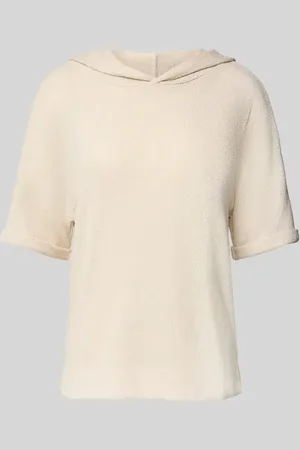 Opus Sweter z dzianiny z kapturem model ‘Sedini’