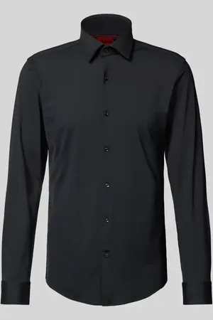 HUGO BOSS Koszula biznesowa o kroju slim fit model ‘KENNO’