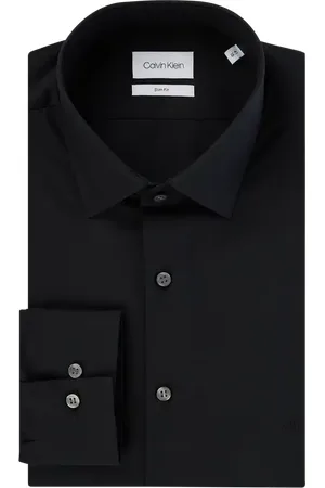 Calvin Klein Koszula biznesowa o kroju slim fit z popeliny