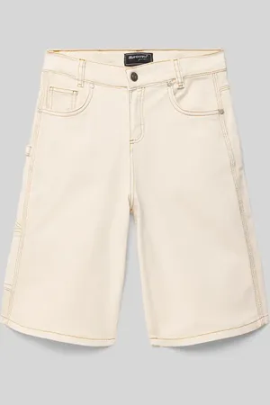 Blue Effect Szorty jeansowe o kroju regular fit z 5 kieszeniami
