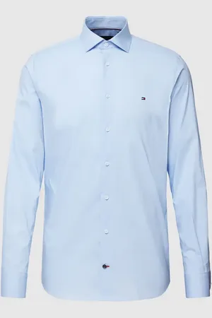 Tommy Hilfiger Koszula biznesowa o kroju slim fit z popeliny