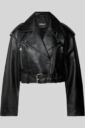ONLY Kurtka w stylu Biker z kieszeniami zapinanymi na zamek błyskawiczny model ‘VERA’