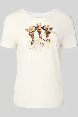 Marc Cain T-shirt z okrągłym dekoltem