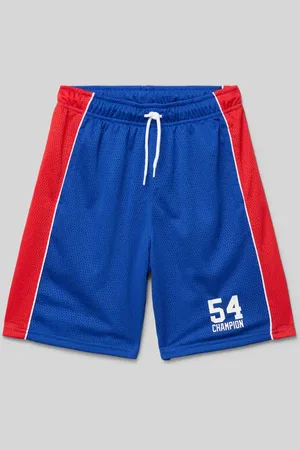 Champion Szorty z dzianiny dresowej o kroju regular fit z nadrukiem z logo