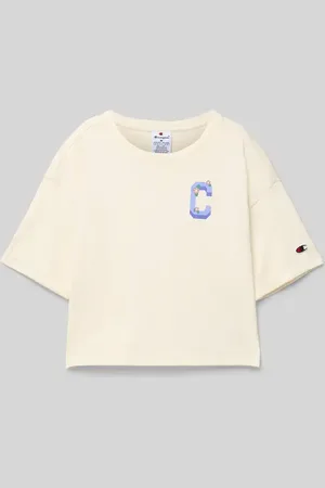 Champion T-shirt z nadrukiem z logo