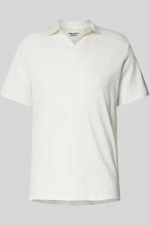 Blend Koszulka polo o kroju slim fit z fakturowanym wzorem