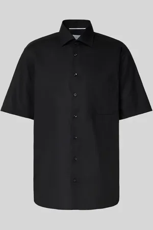 ETERNA Koszula biznesowa o kroju comfort fit z kołnierzykiem typu kent