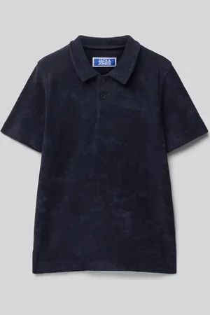 JACK & JONES Koszulka polo o kroju regular fit z krótką listwą guzikową