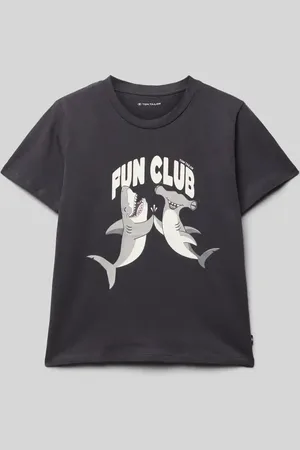 TOM TAILOR T-shirt o kroju regular fit z czystej bawełny