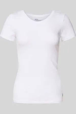 Ralph Lauren Góra od piżamy z wyhaftowanym logo