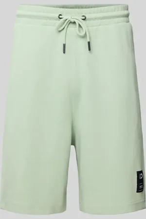 TOM TAILOR Szorty z dzianiny dresowej o kroju relaxed fit z mieszanki bawełny