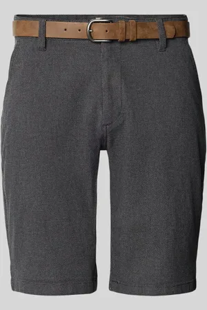 Redefined Rebel Bermudy o kroju regular fit z kieszeniami z tyłu model ‘NEBRASKA’