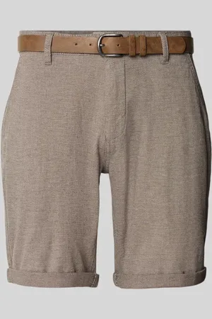 Redefined Rebel Bermudy o kroju regular fit z kieszeniami z tyłu model ‘NEBRASKA’
