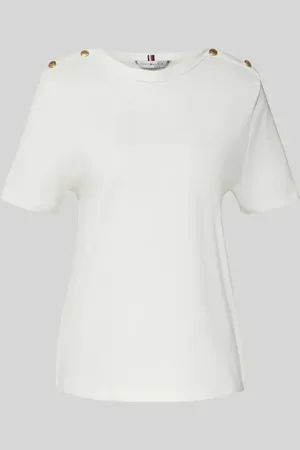 Tommy Hilfiger T-shirt o kroju regular fit z czystej bawełny