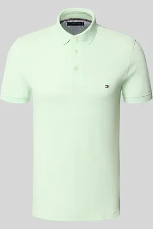 Tommy Hilfiger Koszulka polo o kroju slim fit z mieszanki bawełny i elastanu