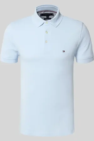 Tommy Hilfiger Koszulka polo o kroju slim fit z mieszanki bawełny i elastanu