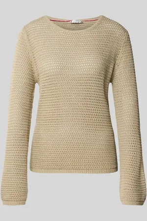 Tommy Hilfiger Sweter o kroju regular fit z mieszanki bawełny