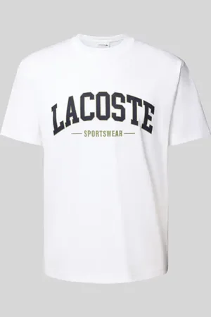 Lacoste T-shirt z nadrukiem z logo