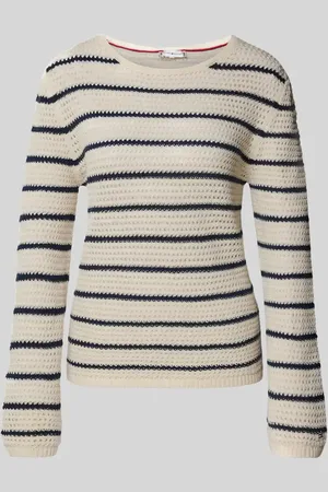 Tommy Hilfiger Sweter o kroju regular fit z mieszanki bawełny