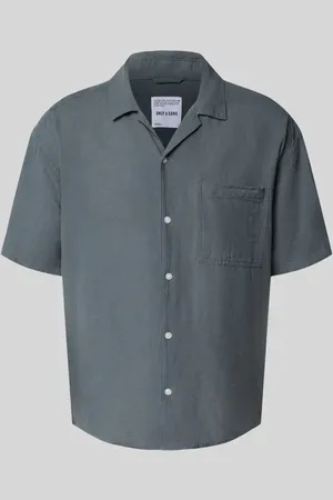 Only & Sons Koszula casualowa o kroju relaxed fit z rękawem o dł. 1/2 model ‘CAIDEN’