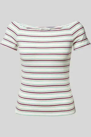 TOM TAILOR T-shirt z dekoltem w łódkę
