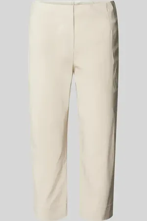 STEHMANN Spodnie capri w jednolitym kolorze model ‘INA’