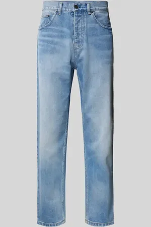 Carhartt Jeansy o kroju tapered fit z 5 kieszeniami model ‘NEWEL’