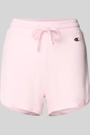 Champion Szorty z dzianiny dresowej z detalem z logo