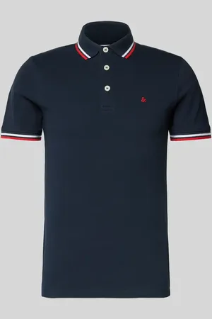 JACK & JONES Koszulka polo o kroju slim fit z wyhaftowanym logo model ‘PAULOS’