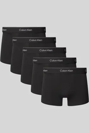 Calvin Klein Obcisłe bokserki z paskiem z logo w zestawie 5 szt.