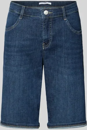 Mac Szorty jeansowe o kroju regular fit z wpuszczanymi kieszeniami i kieszeniami z tyłu