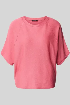 Comma, Sweter z dzianiny z prążkowanymi wykończeniami
