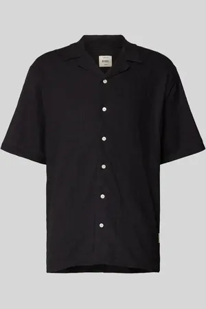 Redefined Rebel Koszula casualowa o kroju regular fit z kołnierzem z połami model ‘PAUL’
