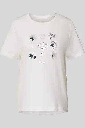 TOM TAILOR T-shirt o kroju regular fit z czystej bawełny