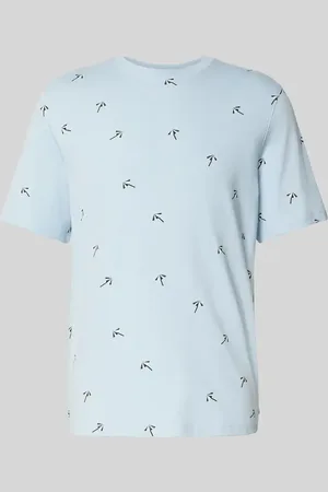 Scotch&Soda T-shirt o kroju regular fit z nadrukami z motywem