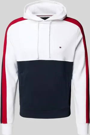 Tommy Hilfiger Bluza z kapturem o kroju regular fit z czystej bawełny