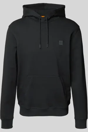 HUGO BOSS Bluza z kapturem i detalem z logo model ‘Wetalk’