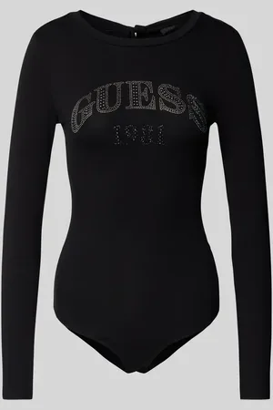 Guess Body z obszyciem kamieniami stras z logo model ‘ALEXANDRA’