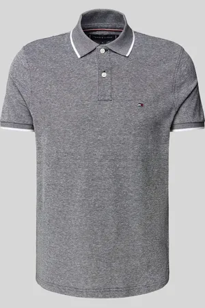Tommy Hilfiger Koszulka polo o kroju regular fit z mieszanki bawełny i lnu