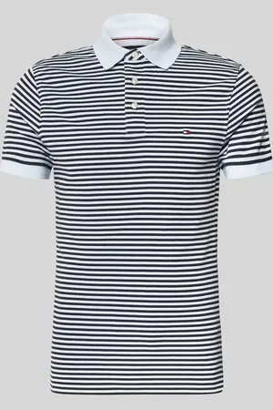 Tommy Hilfiger Koszulka polo o kroju slim fit z mieszanki bawełny i elastanu