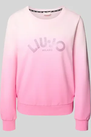 Liu Jo Bluza z obszyciem kamieniami stras