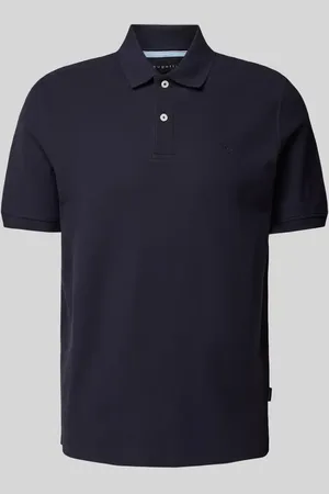 Bugatti Koszulka polo w jednolitym kolorze