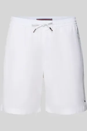 Tommy Hilfiger Szorty o kroju regular fit z mieszanki bawełny i elastanu