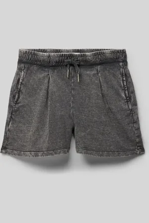 Garcia Szorty z dzianiny dresowej o kroju regular fit z imitacji denimu
