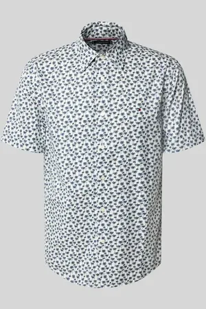 Tommy Hilfiger Koszula casualowa o kroju regular fit z czystej bawełny