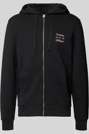 Tommy Hilfiger Bluza rozpinana o kroju regular fit z czystej bawełny