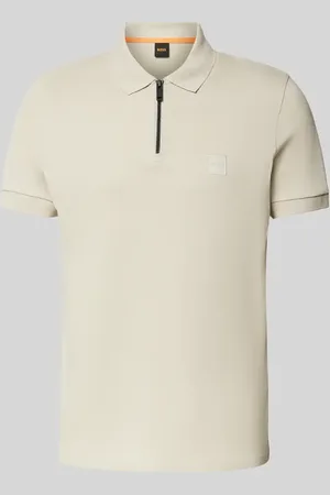 HUGO BOSS Koszulka polo z naszywką z logo